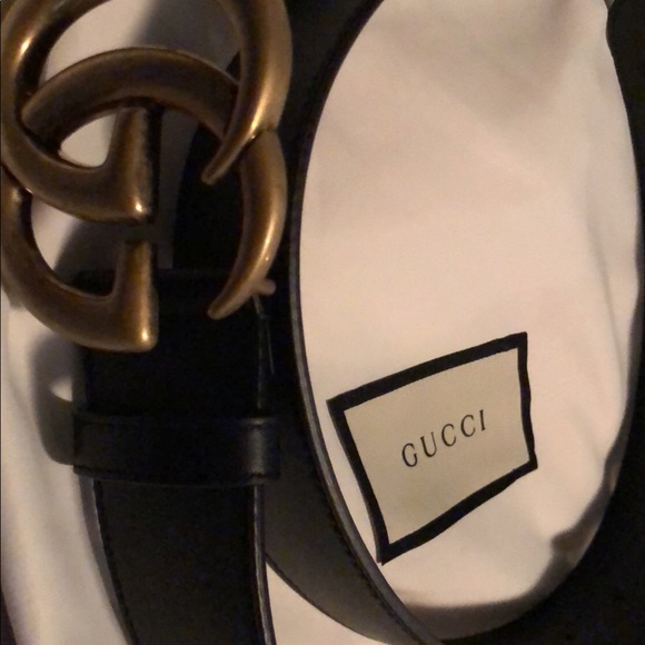 Gucci Marmont GG belt 90 CM medium 100% authentic